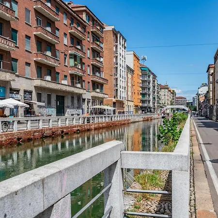 Navigli Via Pavia 4 Pax -wifi * Milano
